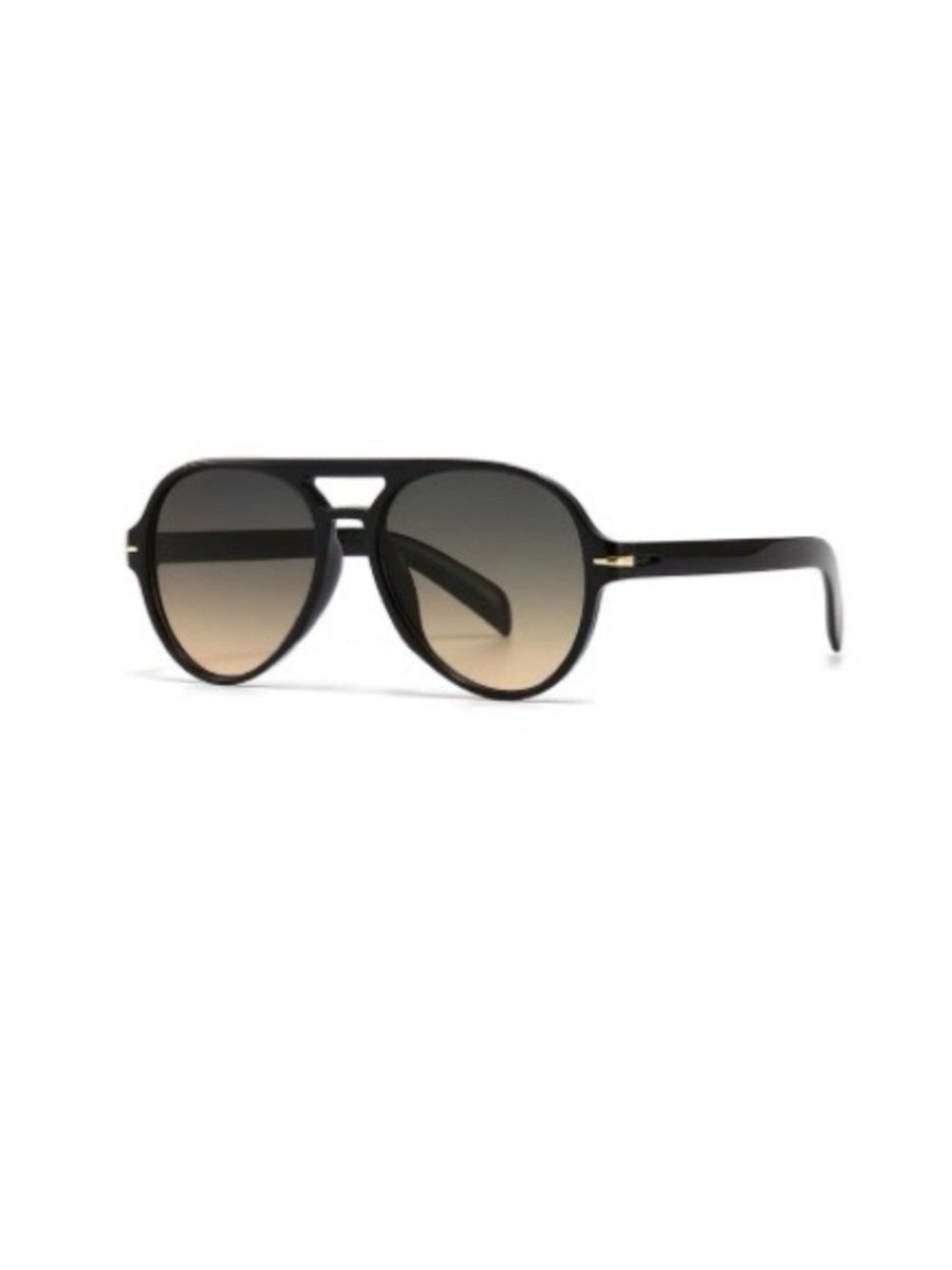 Aviator Sunglasses - Black Frame